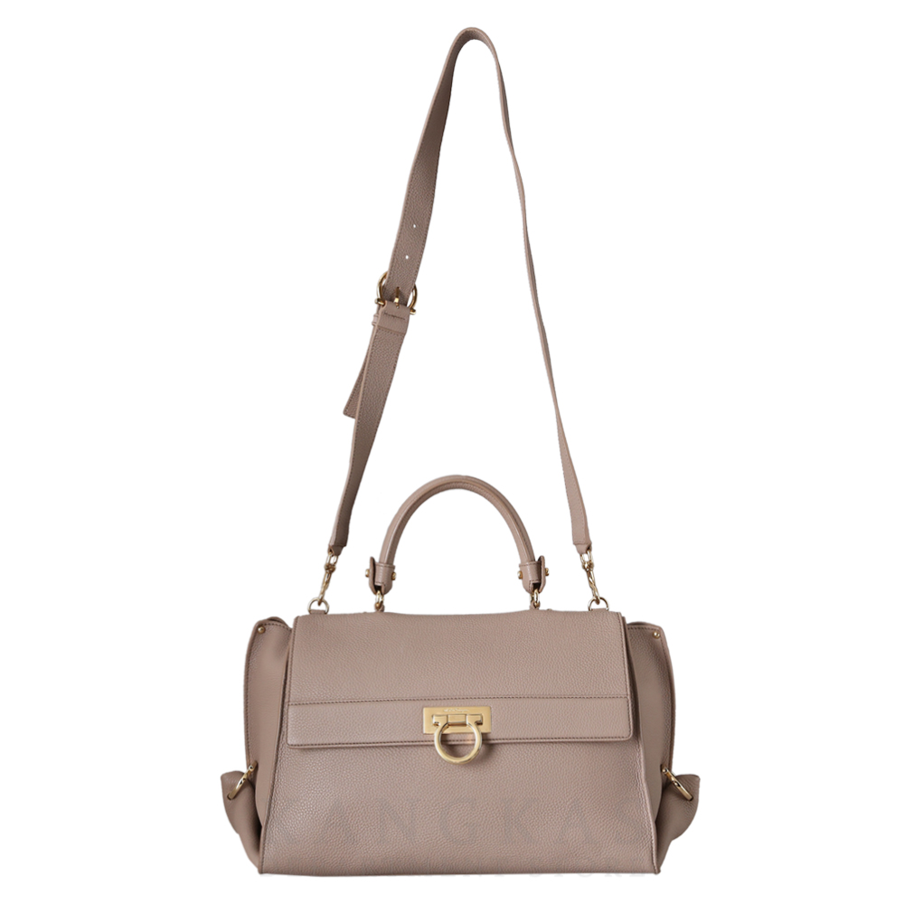 FERRAGAMO(USED)페레가모 레더 소피아 토트백